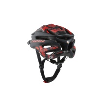 Cratoni Kinder-Fahrradhelm Pacer Junior matt schwarz/pink